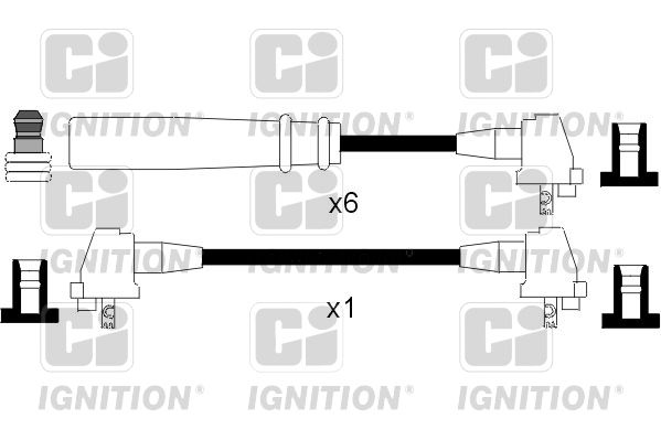 QUINTON HAZELL Süütesüsteemikomplekt XC639